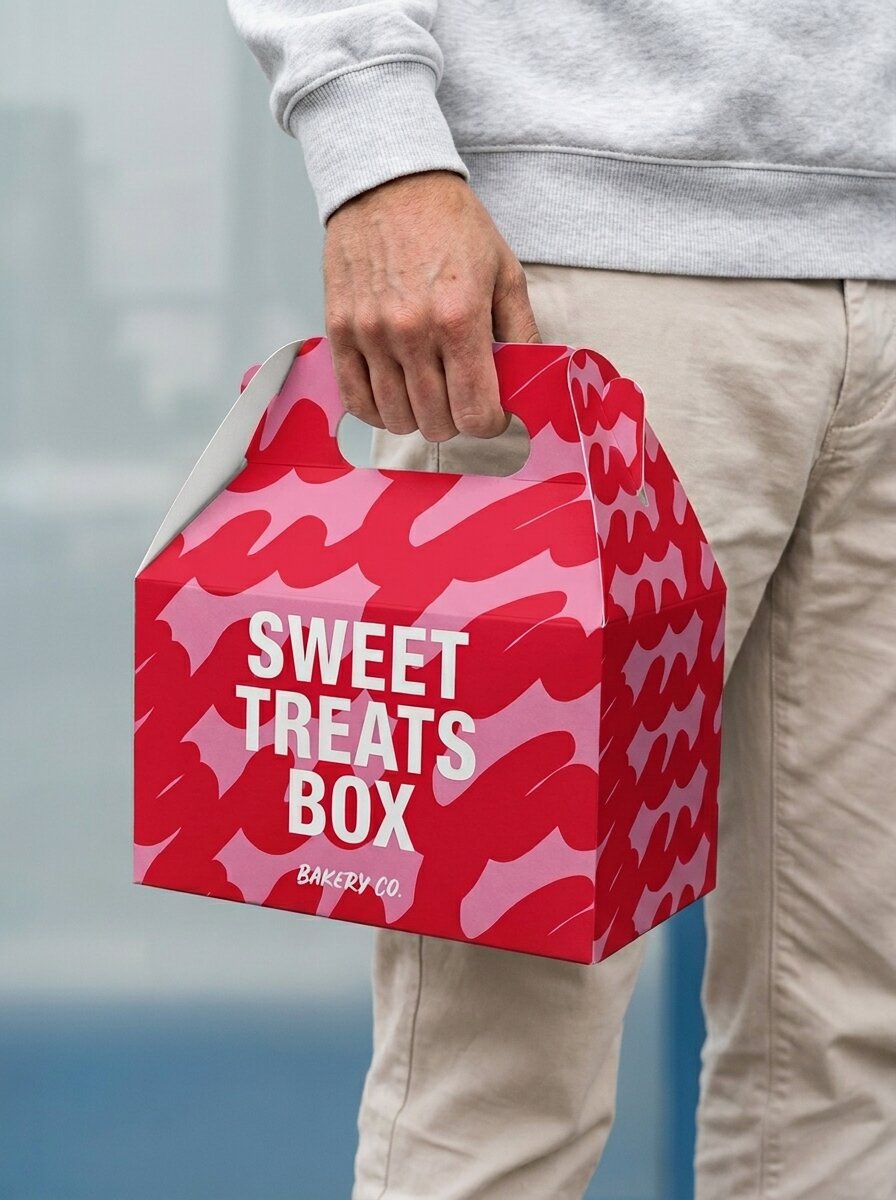 Gable box packaging