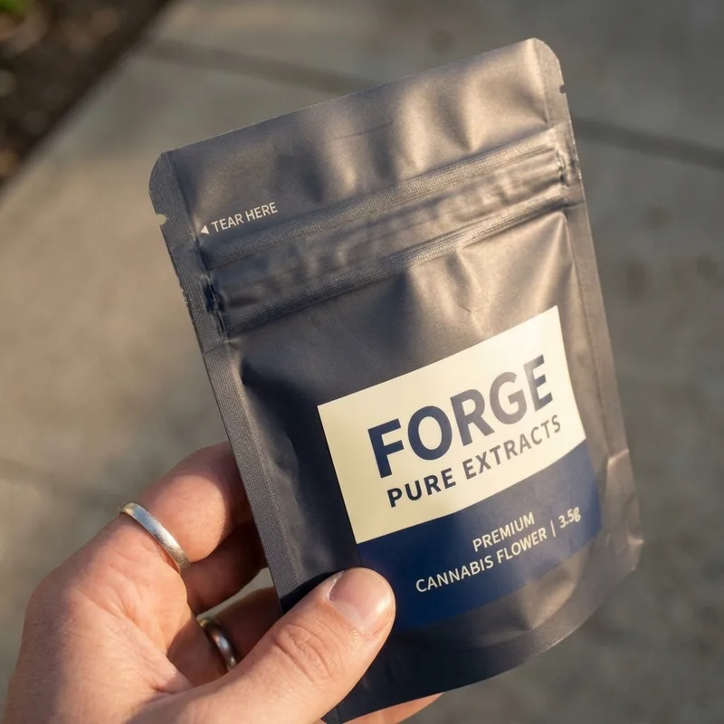Custom 3-side seal mylar pouches