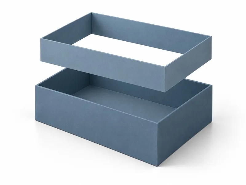 Separate wrapped inner neck raised above a rigid base to show how the collar fits inside.